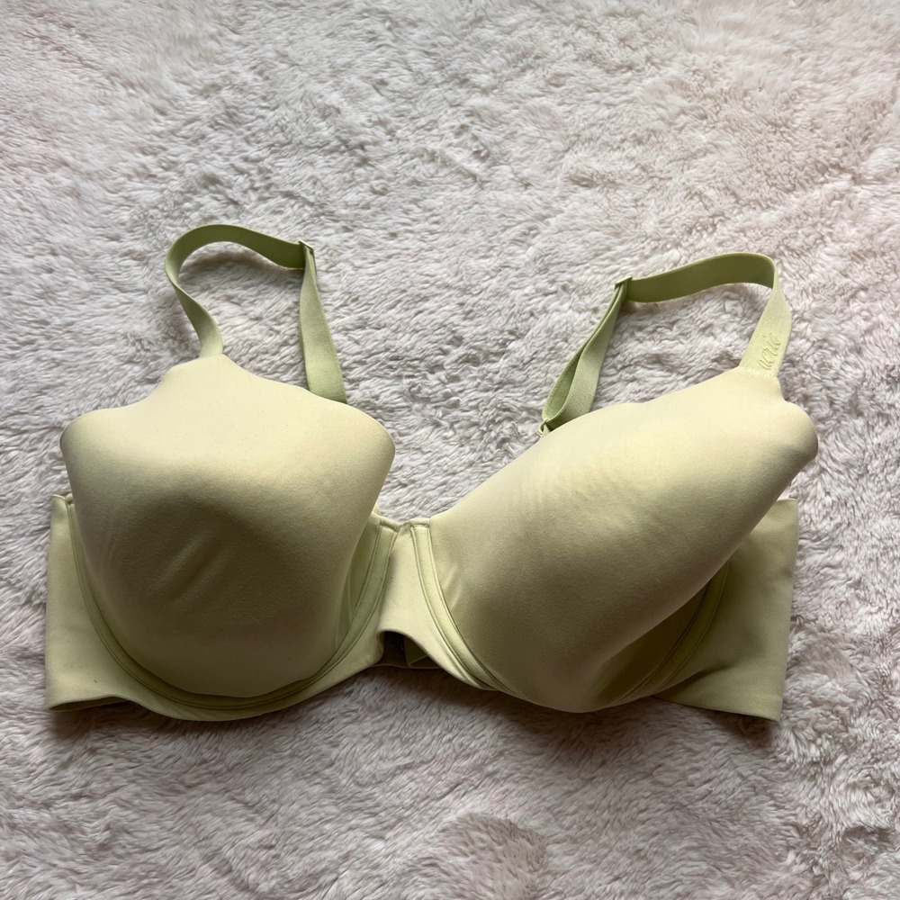 Aerie Real Good Sunnie Full Coverage Underwire Bra Sage Green 38D NEW TShirt Bra